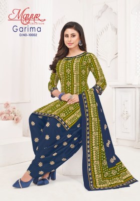 Garima vol 10 by Mayur Cotton printed unstitched suit collection at low price salwar kameez catalogs