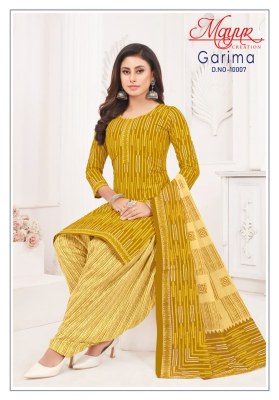 Garima vol 10 by Mayur Cotton printed unstitched suit collection at low price salwar kameez catalogs