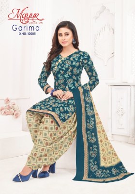 Garima vol 10 by Mayur Cotton printed unstitched suit collection at low price salwar kameez catalogs