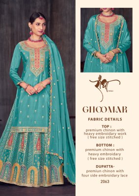 Ghoomar by Radha Trendz Premium Embroidered readymade suit catalogue at amaviexpo readymade suit catalogs