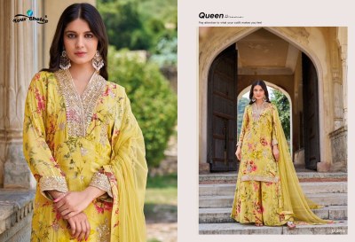 Ginni 2 by Your Choice Embroidered Designer Sharara Suit catalogue with low price fancy sharara suit Catalogs