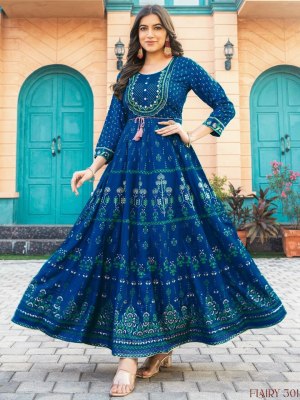 Glam Nx presented Long Anarkali Gown with Embroidery Work catalogue at low rate Amavi