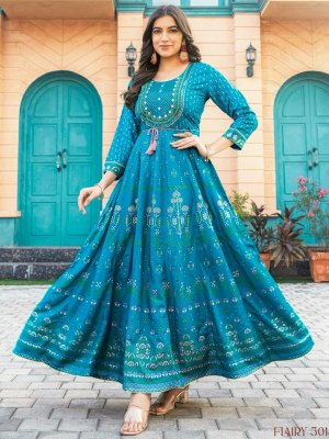 Glam nx long anarkali gown with embroidery work catalogue at wholesale rate gowns