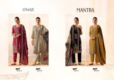 Glossy Mantra Premium Cotton Ethnic Wear Collection readymade suit catalogs