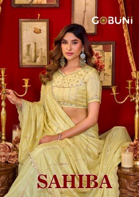 Gobuni Sahiba Prada Silk Saree with Heavy Beads  wholesale catalogs