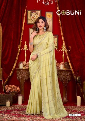 Gobuni Sahiba Prada Silk Saree with Heavy Beads  sarees catalogs