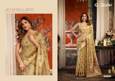 Gobuni Sakshi Series 4001-4006 Superkota Paithani Saree with Blouse sarees catalogs