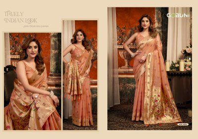 Gobuni Sakshi Series 4001-4006 Superkota Paithani Saree with Blouse sarees catalogs