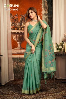 Gobuni Sejal Puri Cotton Zari Border Saree  Wholesale Cotton Sarees sarees catalogs
