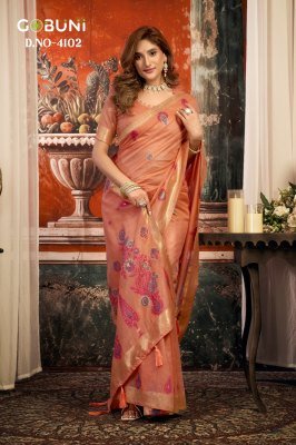 Gobuni Sejal Puri Cotton Zari Border Saree  Wholesale Cotton Sarees sarees catalogs