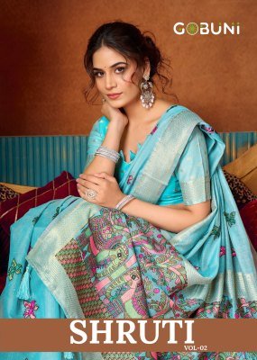Gobuni Shruti Vol-2 Katha Work Modal Saree Collection 