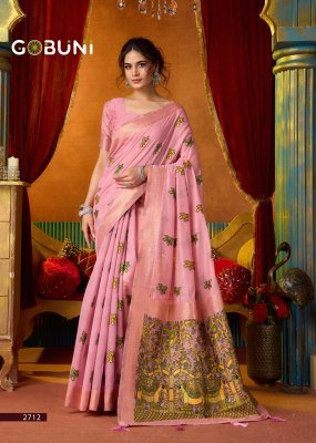 Gobuni Shruti Vol-2 Katha Work Modal Saree Collection sarees catalogs