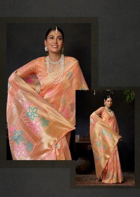 Gobuni Sundari Vol 2 Organza Khadi Saree with Zhallar Wholesale Ethnic Elegance sarees catalogs