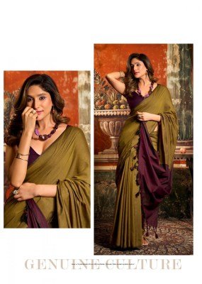 Gobuni Swati Mal Cotton Saree Collection with Contrast Pallu & Fancy Tassels wholesale catalogs