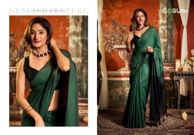 Gobuni Swati Mal Cotton Saree Collection with Contrast Pallu & Fancy Tassels sarees catalogs