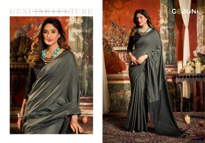 Gobuni Swati Mal Cotton Saree Collection with Contrast Pallu & Fancy Tassels sarees catalogs