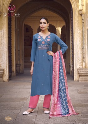 Golden Pearl vol 1 by Woodee Premium Top pant with Dupatta catalogue  readymade suit catalogs