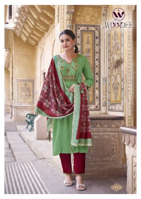 Golden Pearl vol 1 by Woodee Premium Top pant with Dupatta catalogue  readymade suit catalogs