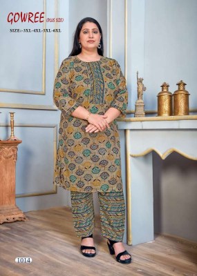 Gowree Plus size Rayon Capsule Kurti with pants set Pik And Choose Kurti collection  kurtis catalogs
