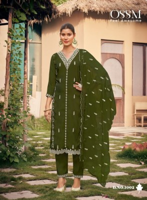 Gulabi by Ossm Heavy embroidered Kurti top with dupatta catalogue at low price readymade suit catalogs