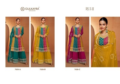 Gulakayra by ruhi designer readymade full stitched designer Pakistani suits catalogue readymade suit catalogs