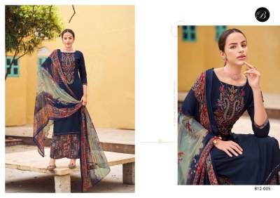 Gulbano by Belliza Pure viscorse reyon Exclusive unstitched suit catalogue at affordable rate dress material catalogs