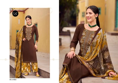 Gulbano by Belliza Pure viscorse reyon Exclusive unstitched suit catalogue at affordable rate dress material catalogs