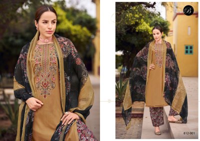 Gulbano by Belliza Pure viscorse reyon Exclusive unstitched suit catalogue at affordable rate dress material catalogs