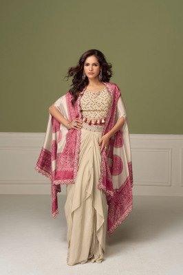 Gulkayra Designer Ruhi 3-Piece Real Chinon Embroidery Work Suit Set readymade suit catalogs