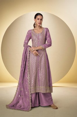 Gulkayra Designer SAKHI Simar Silk 3-Piece Palazzo Set Fancy Palazzo suit catalogue