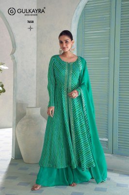 Gulkayra Designer Vanilla Real Chinon Suit Set Buy Online Price readymade suit catalogs
