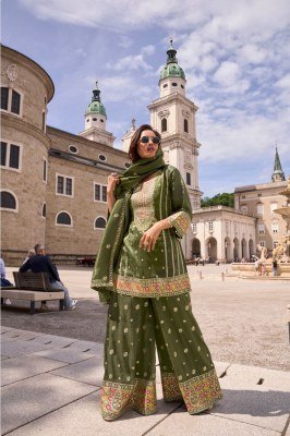 Gulkayra Designer Veronica Real Simar Silk Redymade Suit Collection Wholesale Product readymade suit catalogs