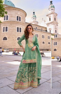 Gulkayra Designer Veronica Real Simar Silk Redymade Suit Collection Wholesale Product readymade suit catalogs