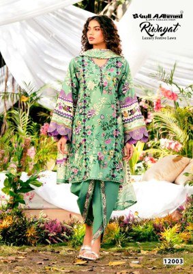 Gull Aadhmed Riwayat Vol 12 Readymade Karachi Suits Collection readymade suit catalogs