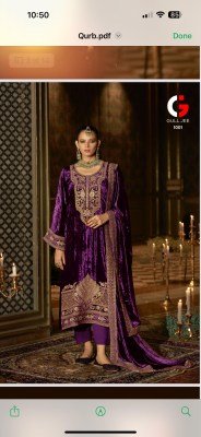Gull Jee Qurb by Deepsy Suits Pure Velvet Heavy with Viscose Pashmina Wholesale Ethnic Collection readymade suit catalogs