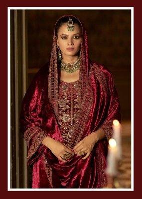 Gull Jee Qurb by Deepsy Suits Pure Velvet Heavy with Viscose Pashmina Wholesale Ethnic Collection readymade suit catalogs