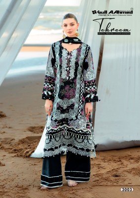 GullaAhmed Tehreem Vol 3 Exclusive Pakistani Karachi Kurti  Pant  and Dupatta in pure lawn cotton with printed Wholesale kurtis catalogs