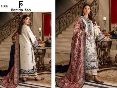 Gulmohar by Farida pure cotton printed unstitched dress material catalogue at affordable rate salwar kameez catalogs