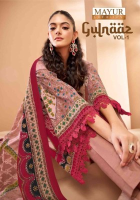 Gulnaaz vol1 by Mayur Creation Karachi readymade suit collection with low rate wholesale catalogs