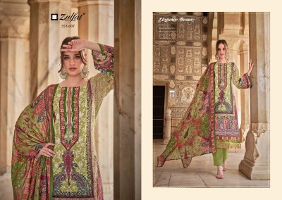 Gulrez Vol 2 by Zulfat Pure Cotton Heavy Embroidered  Unstitched Dress Material catalogue salwar kameez catalogs