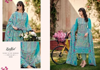 Gulzaar by Zulfat Pure Cotton Exclusive Designer unstitched suit collection with low rate salwar kameez catalogs