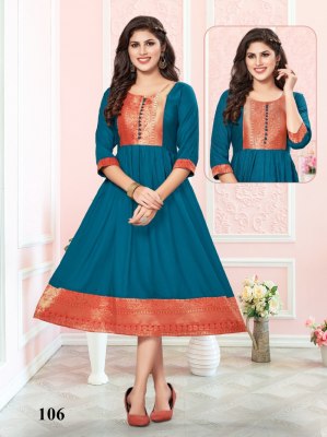 Gunjan by Amavi present fancy heavy reyon jacquard catalogue at amavi expo kurtis catalogs