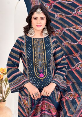 Guzaarish Vol 1 by Ganeshji Heavy Soft Cotton Digital Style Printed dress material catalogue in amviexpo dress material catalogs