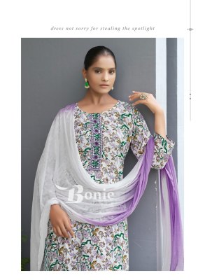 Guzarish by Bonie Fancy exclusive printed kurti pant and dupatta catalogue  readymade suit catalogs
