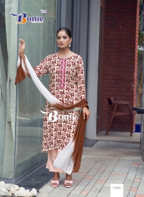 Guzarish by Bonie Fancy exclusive printed kurti pant and dupatta catalogue  readymade suit catalogs