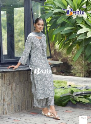 Guzarish by Bonie Fancy exclusive printed kurti pant and dupatta catalogue  readymade suit catalogs
