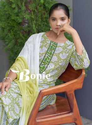 Guzarish by Bonie Fancy exclusive printed kurti pant and dupatta catalogue  readymade suit catalogs