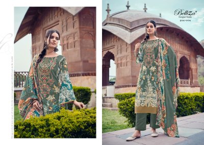 Guzarish vol 11 by Belliza pure cotton designer dihital print dress material catalogue at amaviexpo salwar kameez catalogs