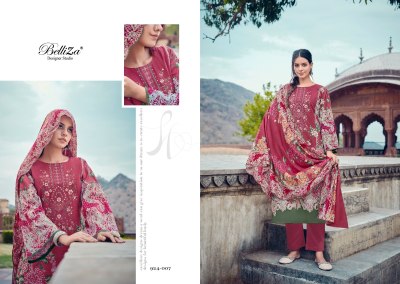 Guzarish vol 11 by Belliza pure cotton designer dihital print dress material catalogue at amaviexpo salwar kameez catalogs