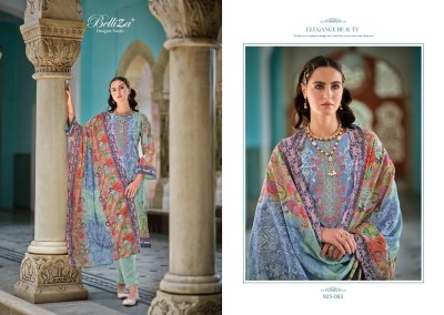 Guzarish vol 12 by Belliza pure cotton embroidered printed dress material catalogue salwar kameez catalogs
